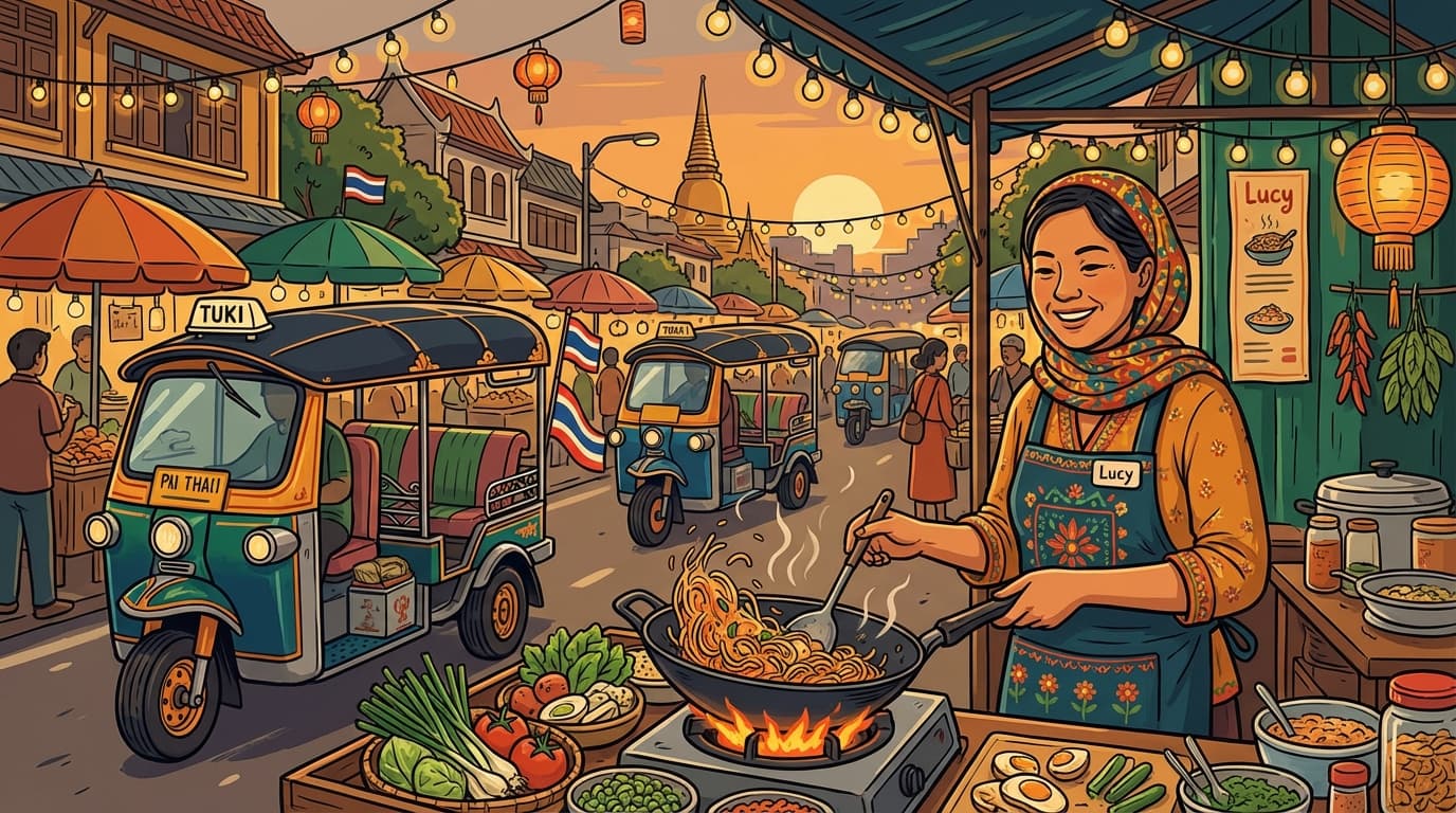 Best Street Food Near the Bangkok Cruise Port