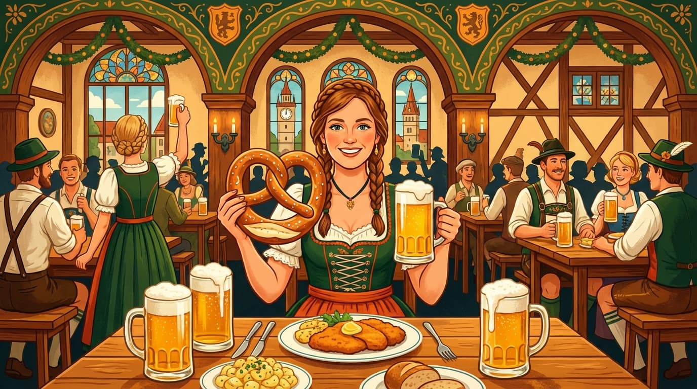 German Beer Hall and Restaurant Menu Guide