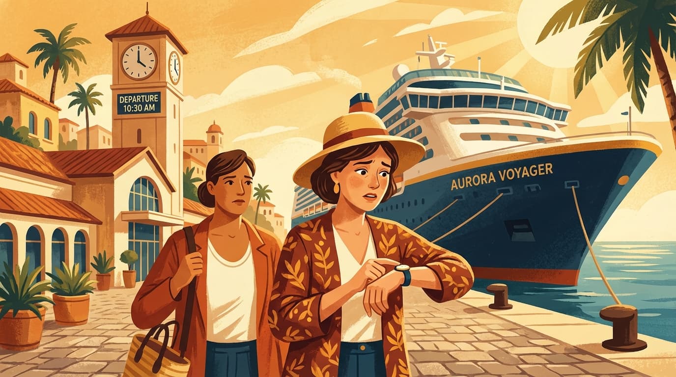 How to Get Back to the Ship on Time Every Time