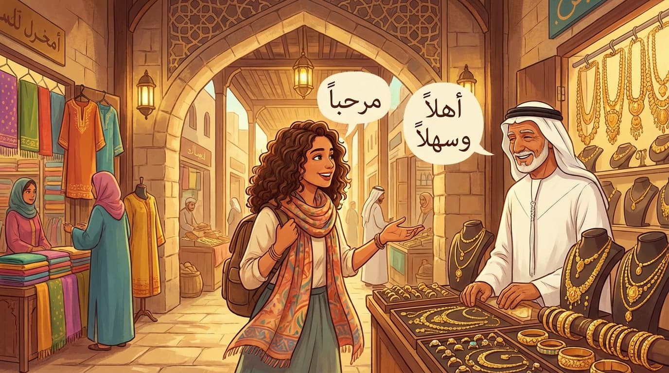 Arabic (Gulf) phrases for travelers