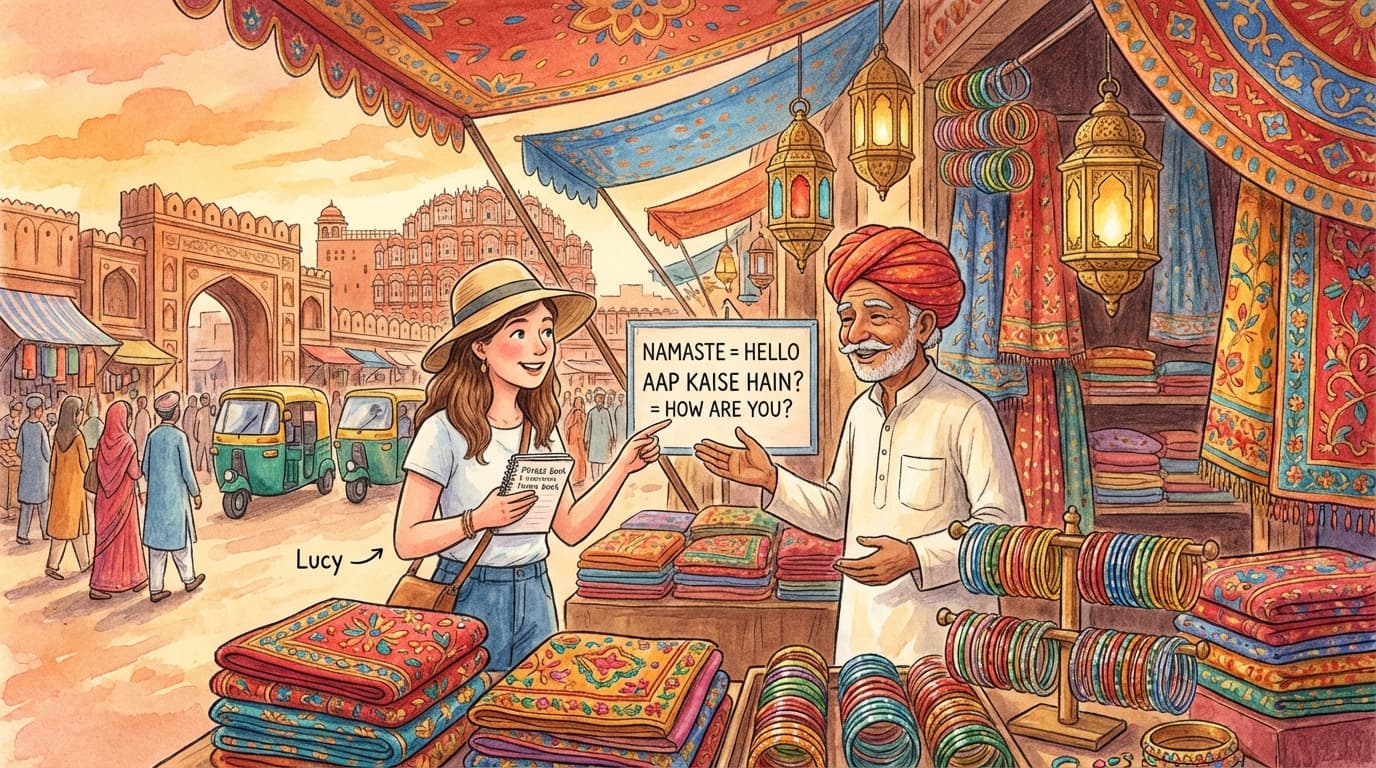 Hindi phrases for travelers