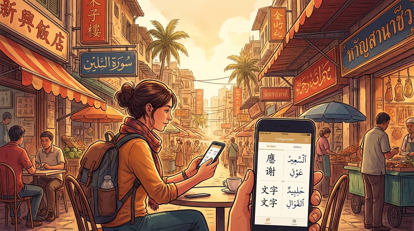 How to Read Non-Latin Scripts on Signs and Menus