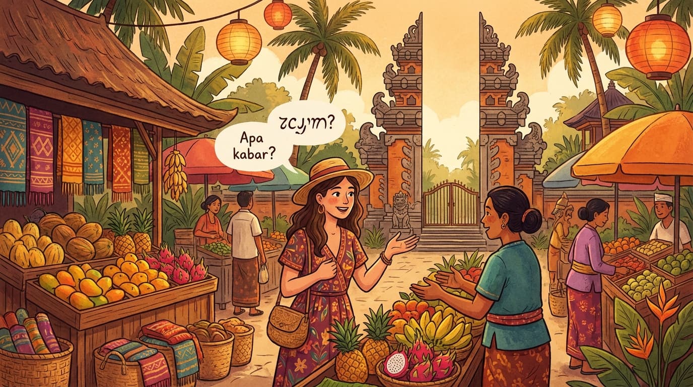 Bahasa Indonesian phrases for travelers