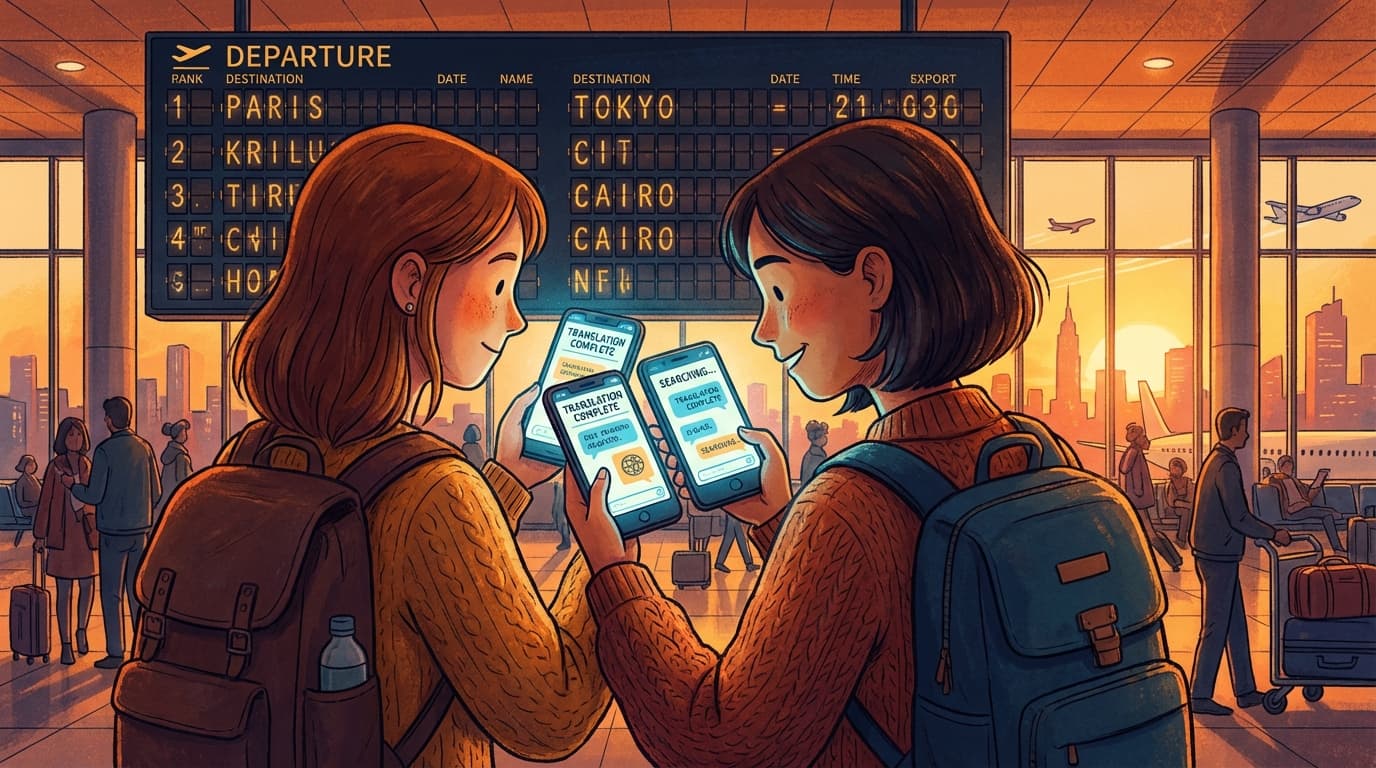 Lucy vs Apple Translate for Travel