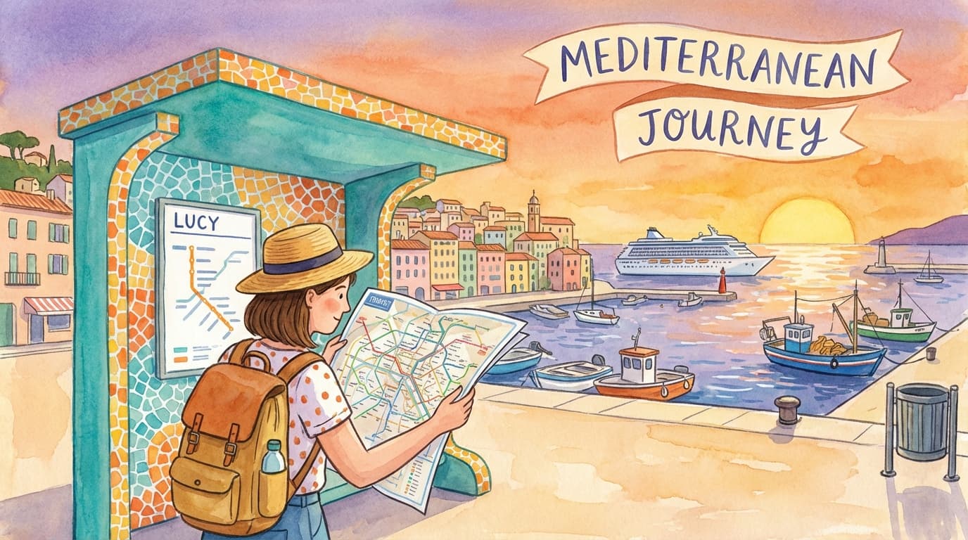 Public Transit From Every Major Mediterranean Cruise Port