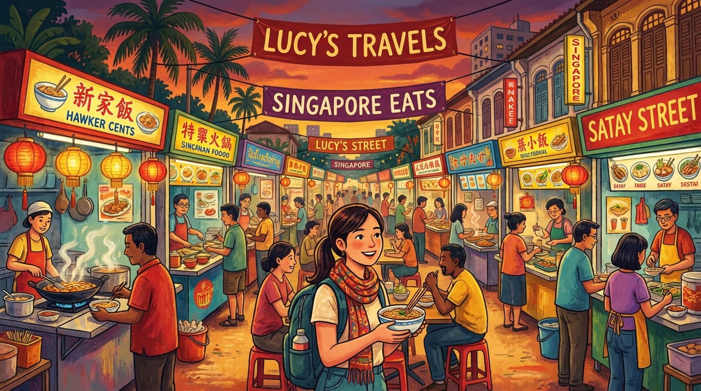 Singapore Hawker Centers: A Cruise Traveler's Food Map