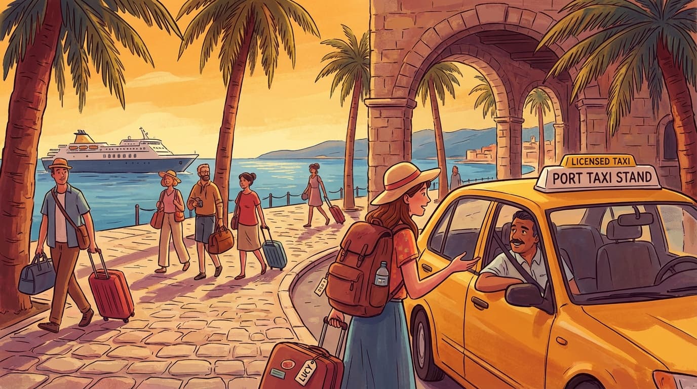 Taxi Safety at Cruise Ports Around the World